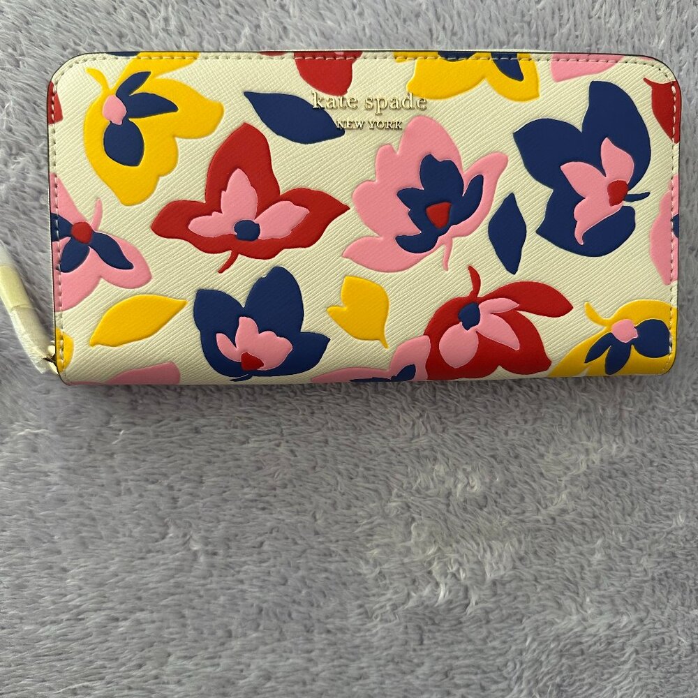 Kate Spade Floral Wallet - Multicolor